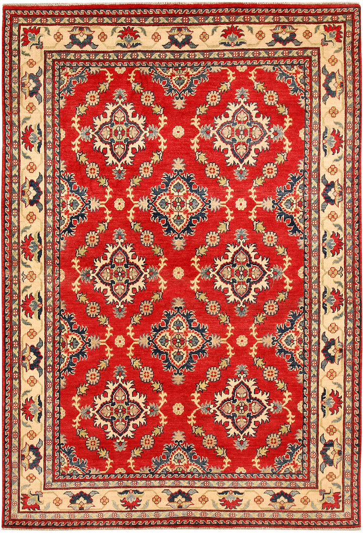Red Kazak 5' 8 x 8' 2 - No. 66506 - ALRUG Rug Store