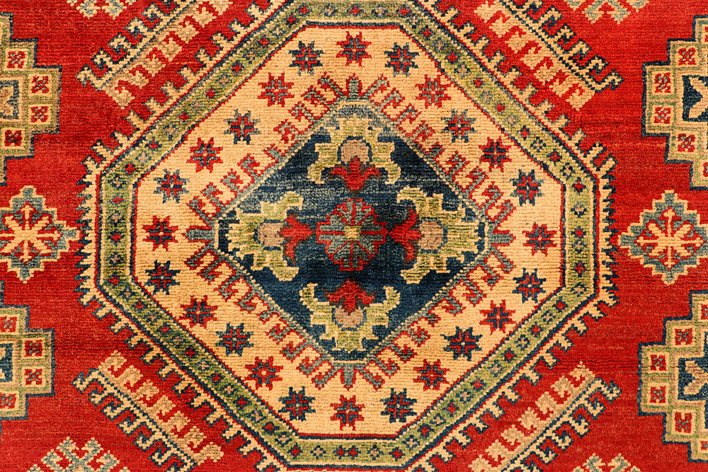 Firebrick Kazak 5' 2 x 6' 8 - No. 66508 - ALRUG Rug Store