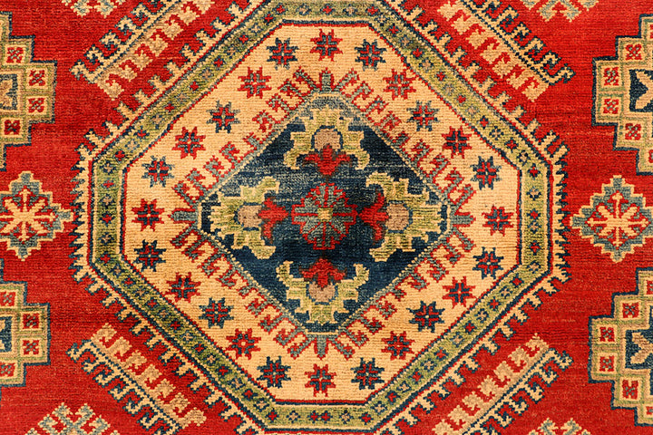 Firebrick Kazak 5' 2 x 6' 8 - No. 66508 - ALRUG Rug Store