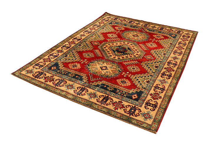 Firebrick Kazak 5' 2 x 6' 8 - No. 66508 - ALRUG Rug Store