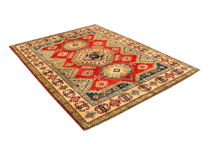 Firebrick Kazak 5' 2 x 6' 8 - No. 66508 - ALRUG Rug Store