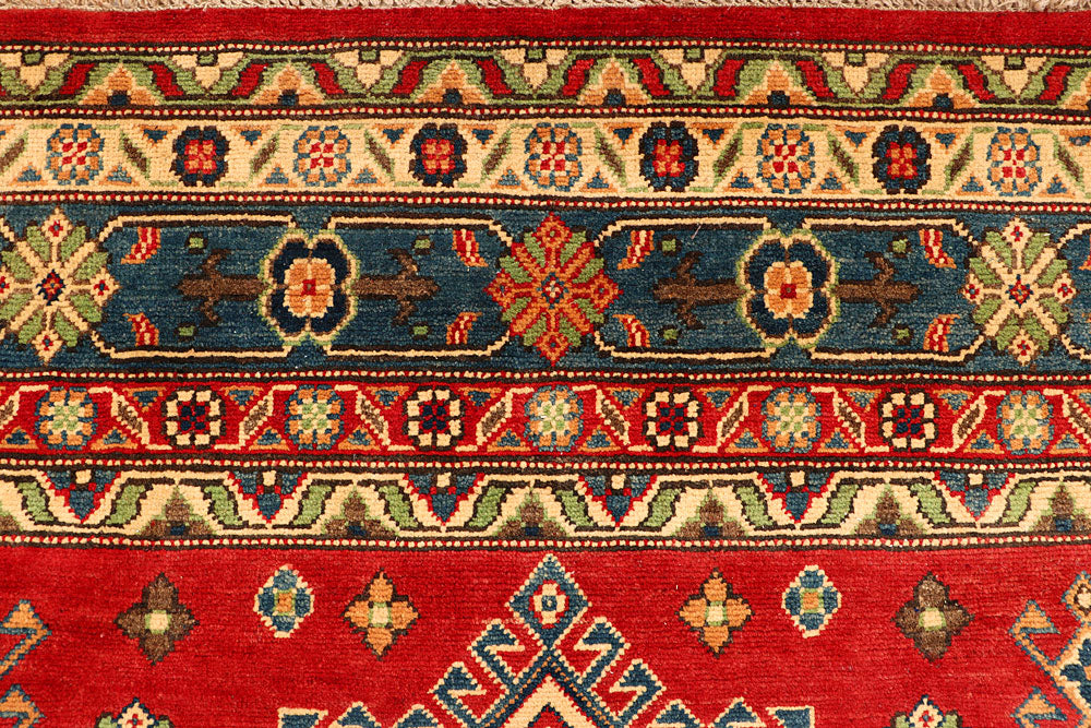 Firebrick Kazak 5' 10 x 9' 7 - No. 66511 - ALRUG Rug Store