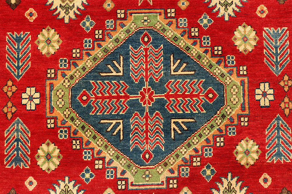 Firebrick Kazak 5' 10 x 9' 7 - No. 66511 - ALRUG Rug Store