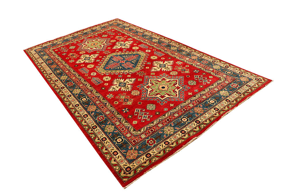 Firebrick Kazak 5' 10 x 9' 7 - No. 66511 - ALRUG Rug Store