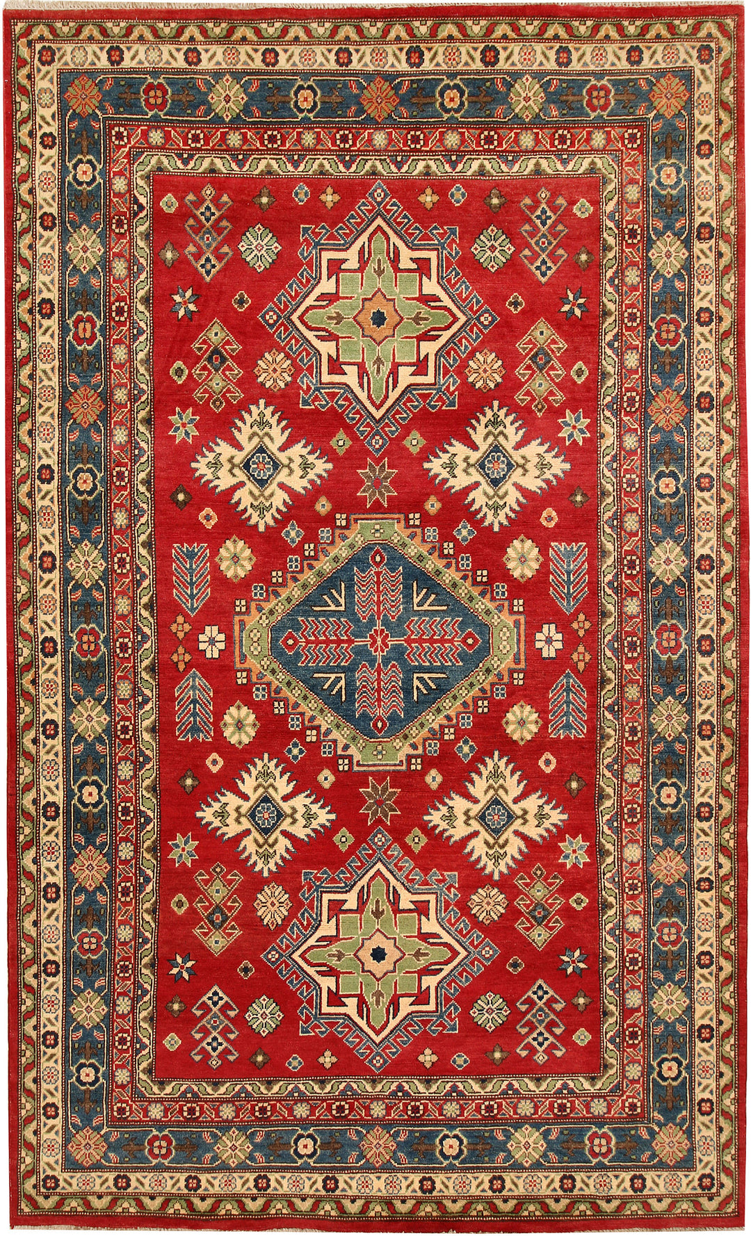 Firebrick Kazak 5' 10 x 9' 7 - No. 66511 - ALRUG Rug Store