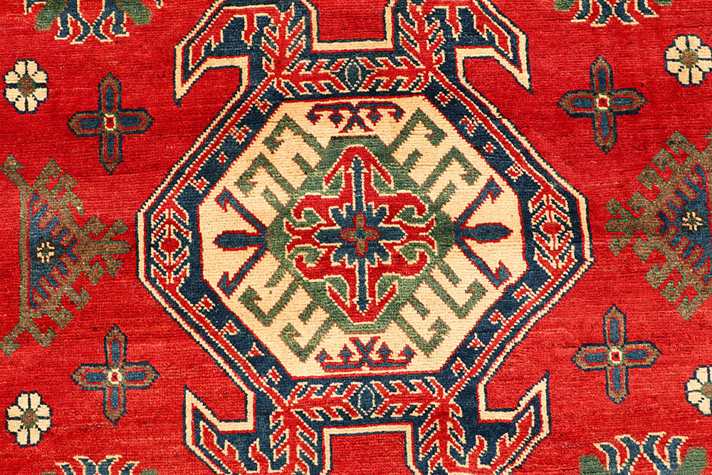 Firebrick Kazak 5' 9 x 9' 5 - No. 66512 - ALRUG Rug Store
