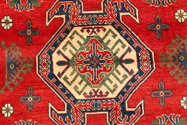 Firebrick Kazak 5' 9 x 9' 5 - No. 66512 - ALRUG Rug Store