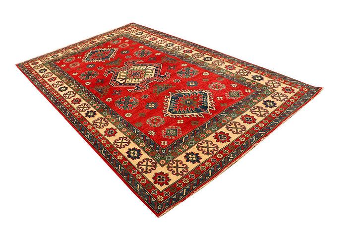Firebrick Kazak 5' 9 x 9' 5 - No. 66512 - ALRUG Rug Store
