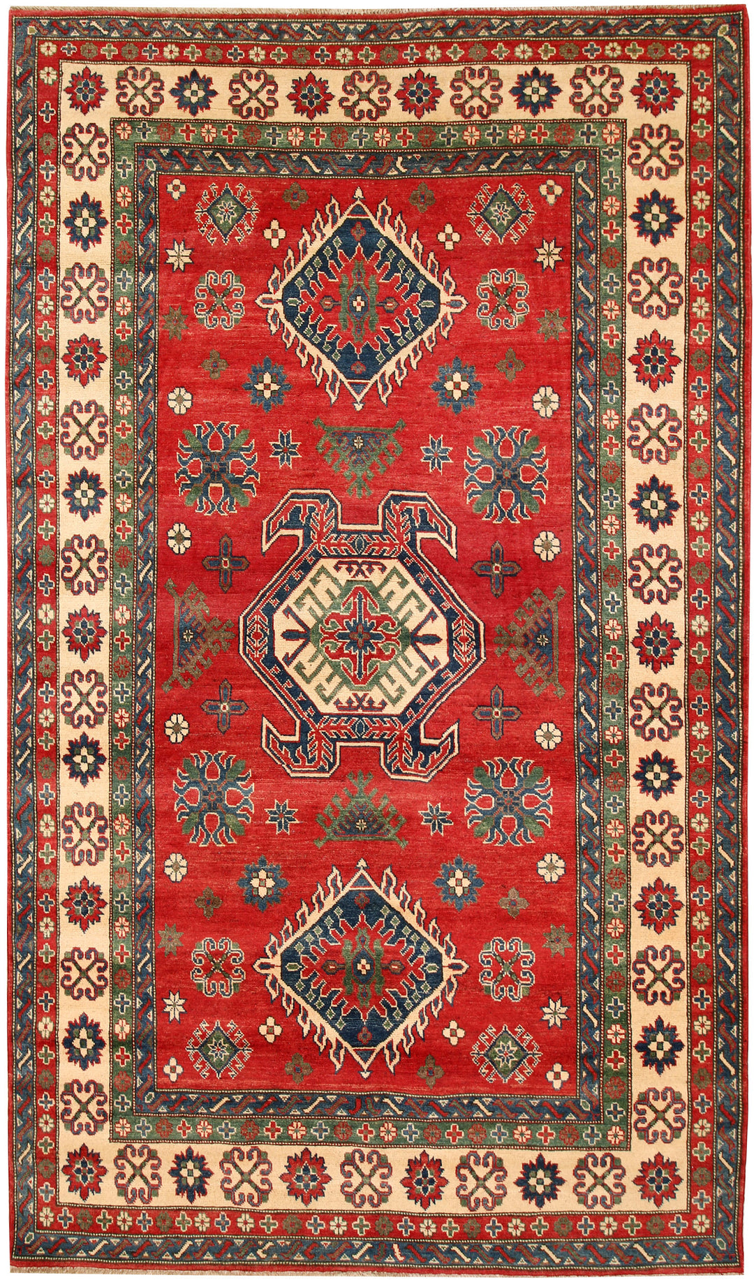 Firebrick Kazak 5' 9 x 9' 5 - No. 66512 - ALRUG Rug Store