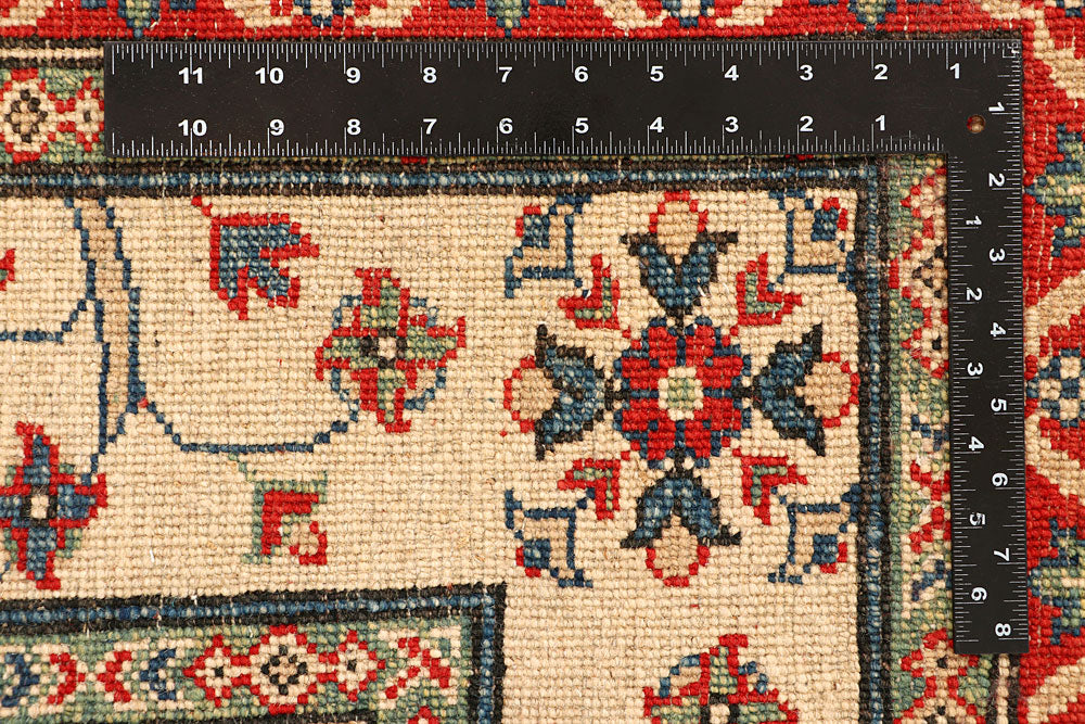 Tomato Kazak 6' x 8' 5 - No. 66513 - ALRUG Rug Store
