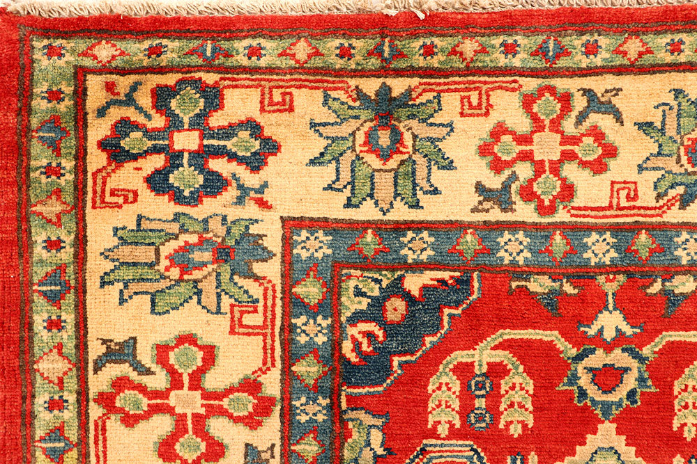 Firebrick Kazak 5' 4 x 6' 9 - No. 66514 - ALRUG Rug Store