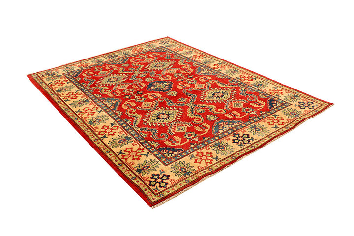 Firebrick Kazak 5' 4 x 6' 9 - No. 66514 - ALRUG Rug Store