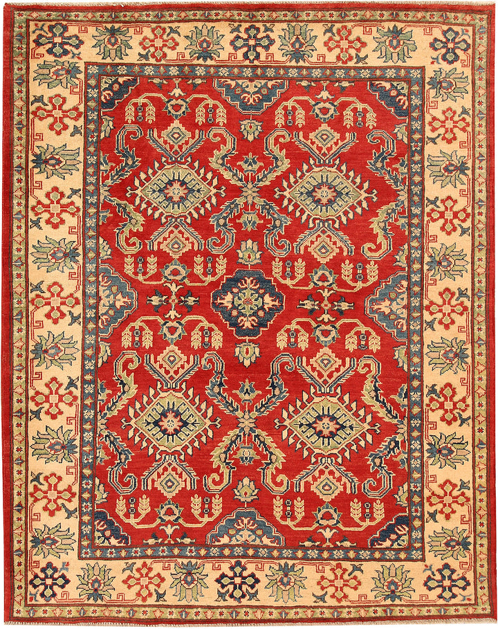 Firebrick Kazak 5' 4 x 6' 9 - No. 66514 - ALRUG Rug Store