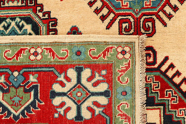 Navajo White Kazak 6' x 7' 7 - No. 66515 - ALRUG Rug Store
