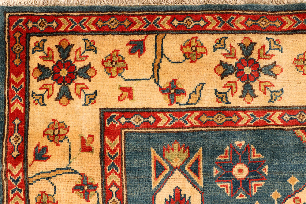 Tomato Kazak 5' 8 x 7' 9 - No. 66516 - ALRUG Rug Store
