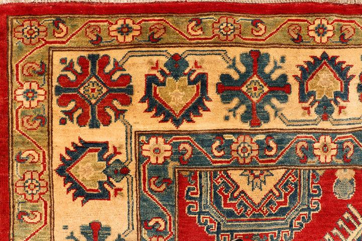 Firebrick Kazak 6' 7 x 10' 3 - No. 66517 - ALRUG Rug Store