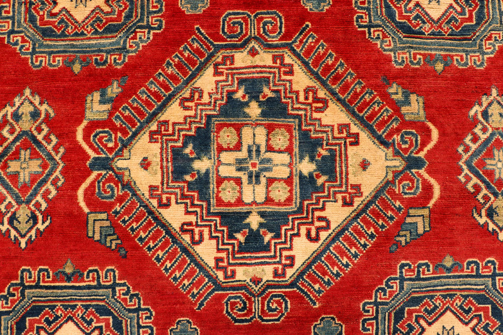 Firebrick Kazak 6' 7 x 10' 3 - No. 66517 - ALRUG Rug Store