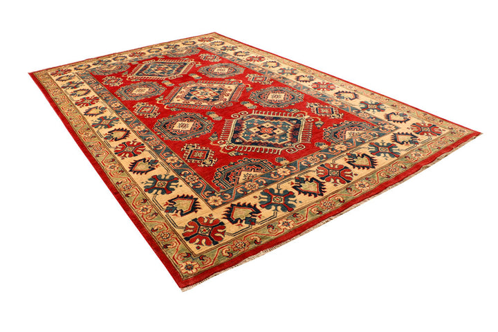 Firebrick Kazak 6' 7 x 10' 3 - No. 66517 - ALRUG Rug Store