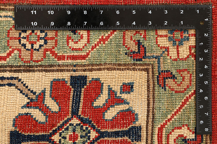 Firebrick Kazak 6' 7 x 10' 3 - No. 66517 - ALRUG Rug Store