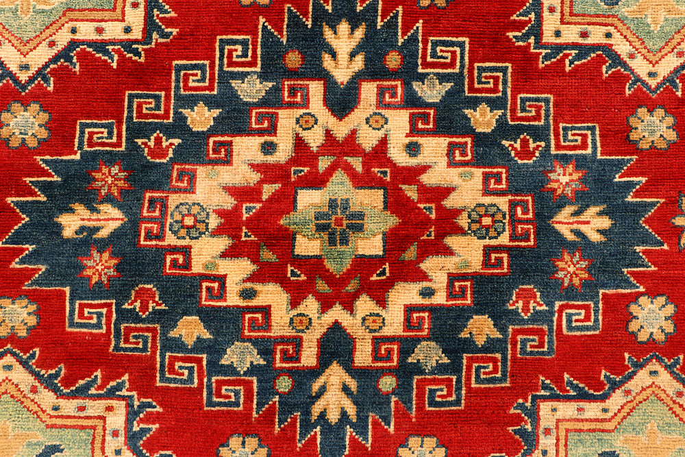 Firebrick Kazak 6' 9 x 9' 6 - No. 66518 - ALRUG Rug Store