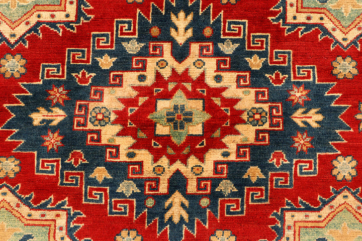 Firebrick Kazak 6' 9 x 9' 6 - No. 66518 - ALRUG Rug Store
