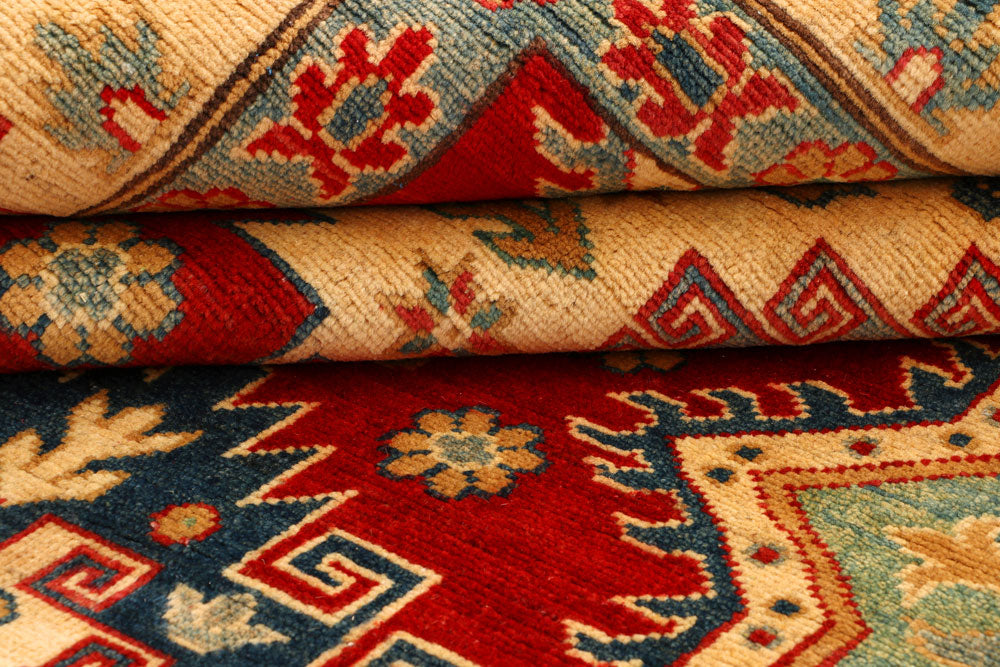 Firebrick Kazak 6' 9 x 9' 6 - No. 66518 - ALRUG Rug Store