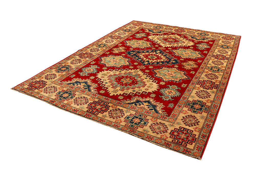Firebrick Kazak 6' 9 x 9' 6 - No. 66518 - ALRUG Rug Store