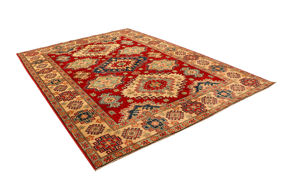 Firebrick Kazak 6' 9 x 9' 6 - No. 66518 - ALRUG Rug Store