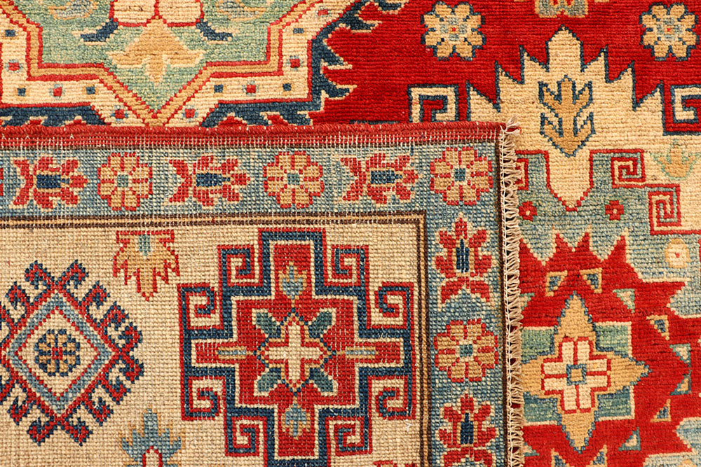 Firebrick Kazak 6' 9 x 9' 6 - No. 66518 - ALRUG Rug Store