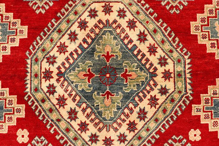 Firebrick Kazak 6' 9 x 9' 7 - No. 66519 - ALRUG Rug Store