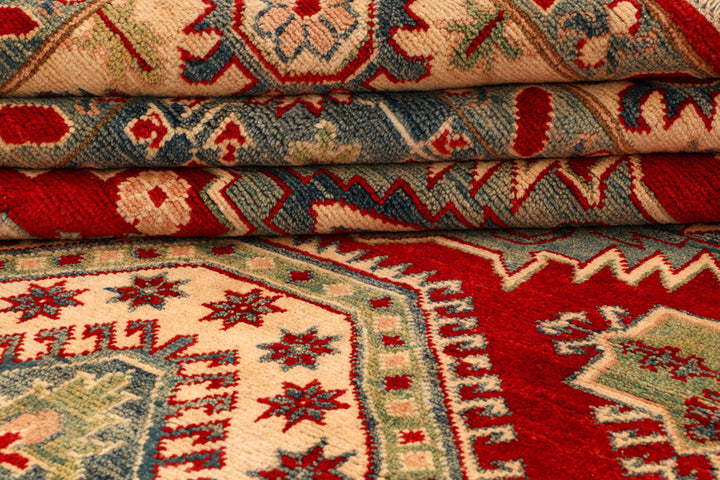 Firebrick Kazak 6' 9 x 9' 7 - No. 66519 - ALRUG Rug Store