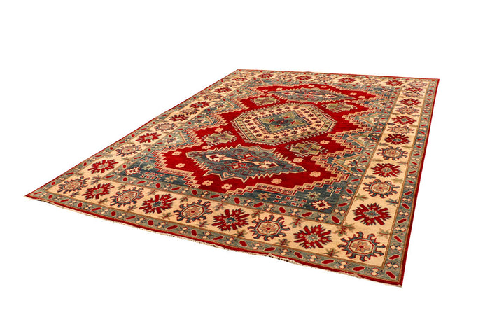 Firebrick Kazak 6' 9 x 9' 7 - No. 66519 - ALRUG Rug Store