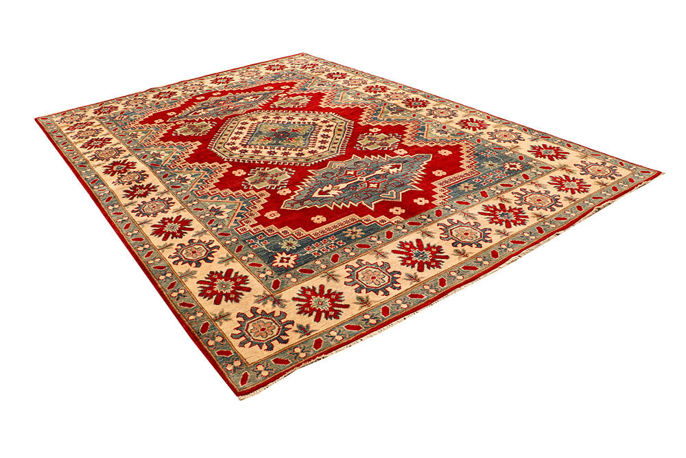 Firebrick Kazak 6' 9 x 9' 7 - No. 66519 - ALRUG Rug Store