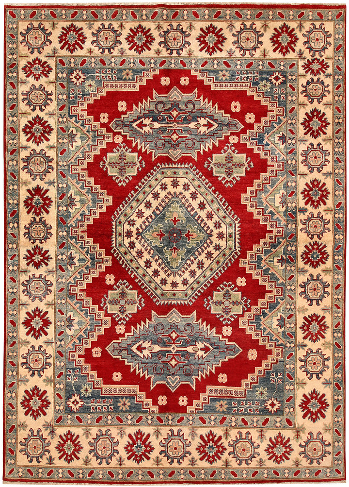 Firebrick Kazak 6' 9 x 9' 7 - No. 66519 - ALRUG Rug Store