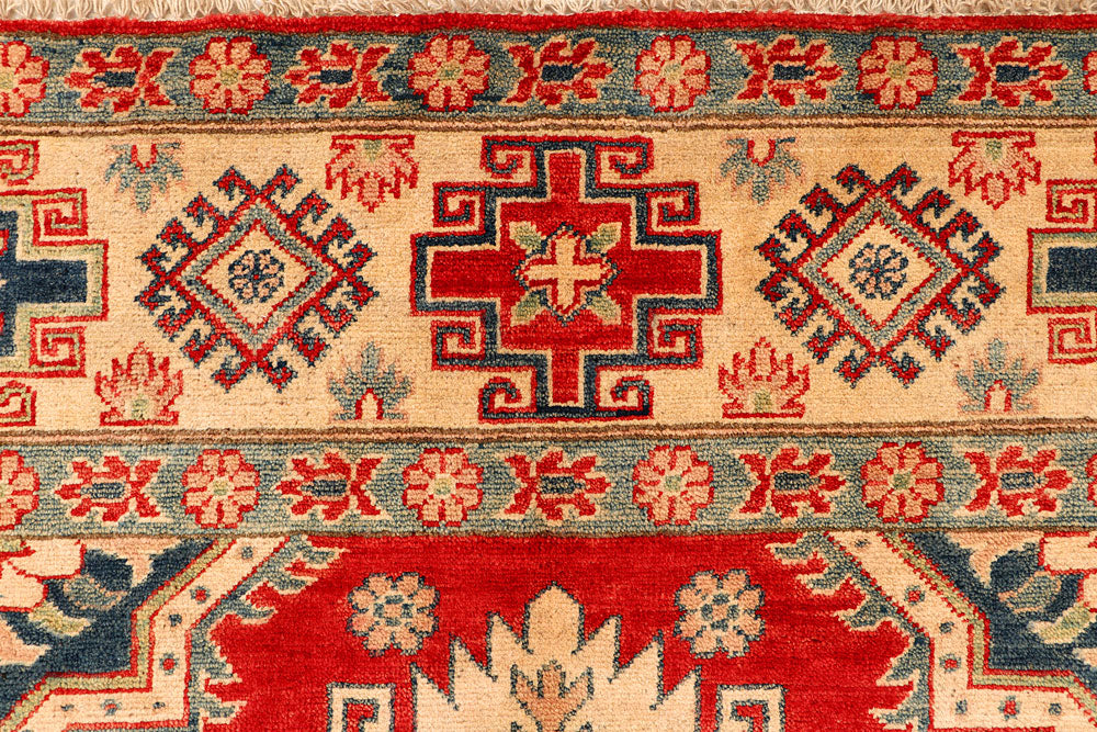 Firebrick Kazak 6' 10 x 9' 2 - No. 66520 - ALRUG Rug Store
