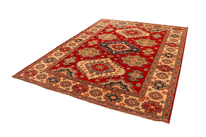 Firebrick Kazak 6' 10 x 9' 2 - No. 66520 - ALRUG Rug Store