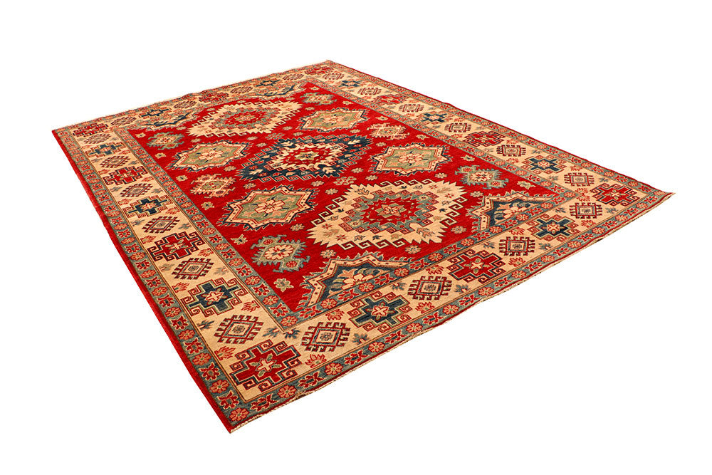 Firebrick Kazak 6' 10 x 9' 2 - No. 66520 - ALRUG Rug Store