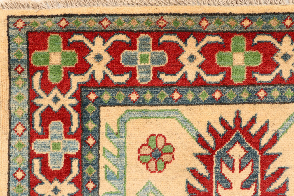 Firebrick Kazak 3' 1 x 4' 9 - No. 66523 - ALRUG Rug Store