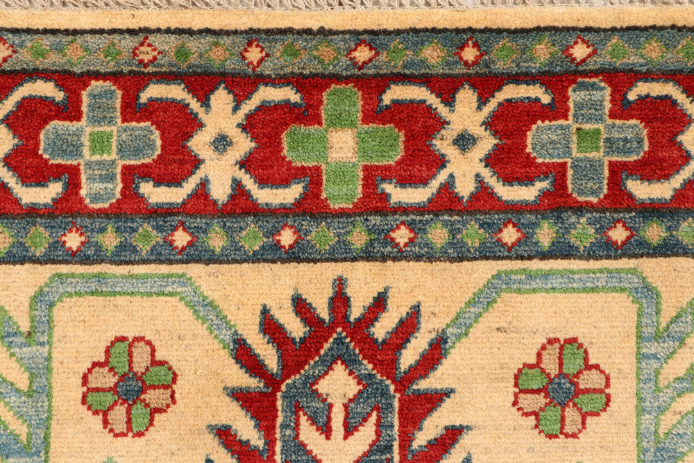 Firebrick Kazak 3' 1 x 4' 9 - No. 66523 - ALRUG Rug Store