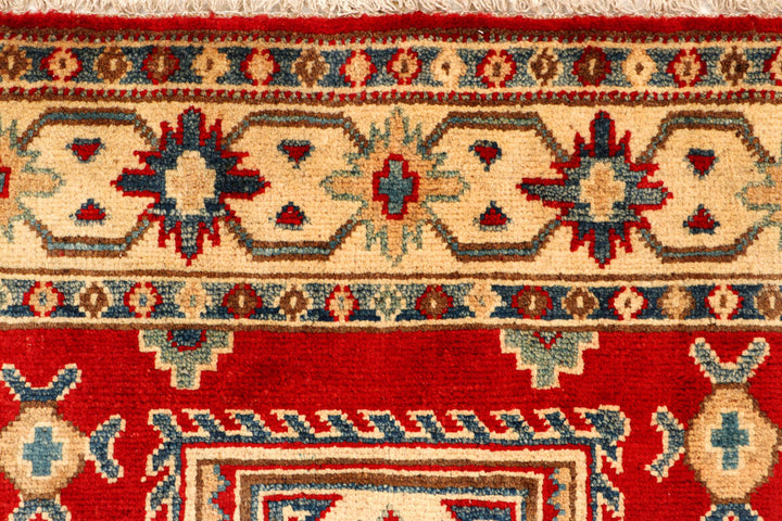 Firebrick Kazak 3' 3 x 4' 8 - No. 66524 - ALRUG Rug Store
