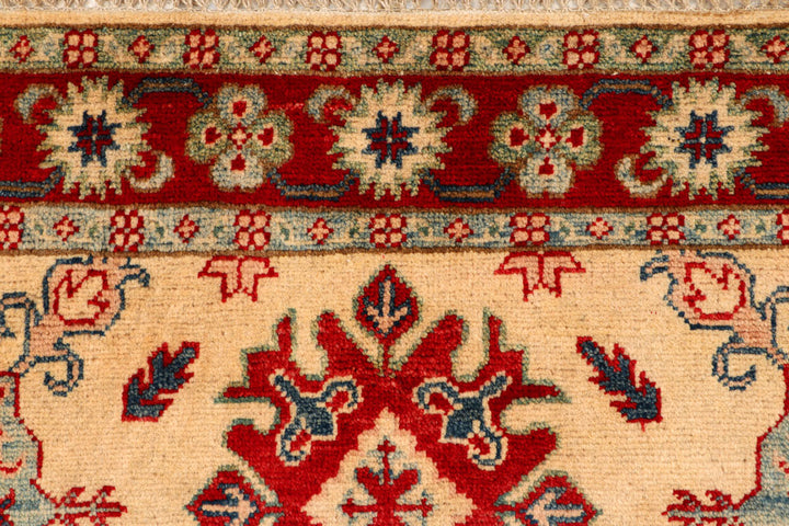Cornsilk Kazak 3' 3 x 5' 1 - No. 66525 - ALRUG Rug Store