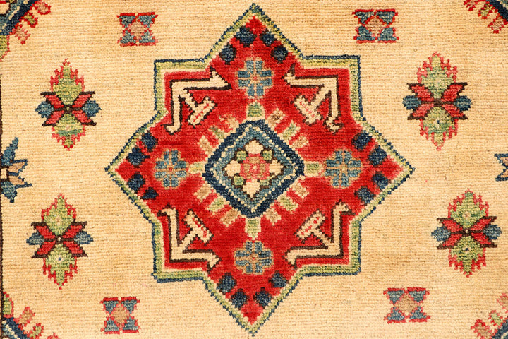 Navajo White Kazak 3' 3 x 4' 11 - No. 66527 - ALRUG Rug Store
