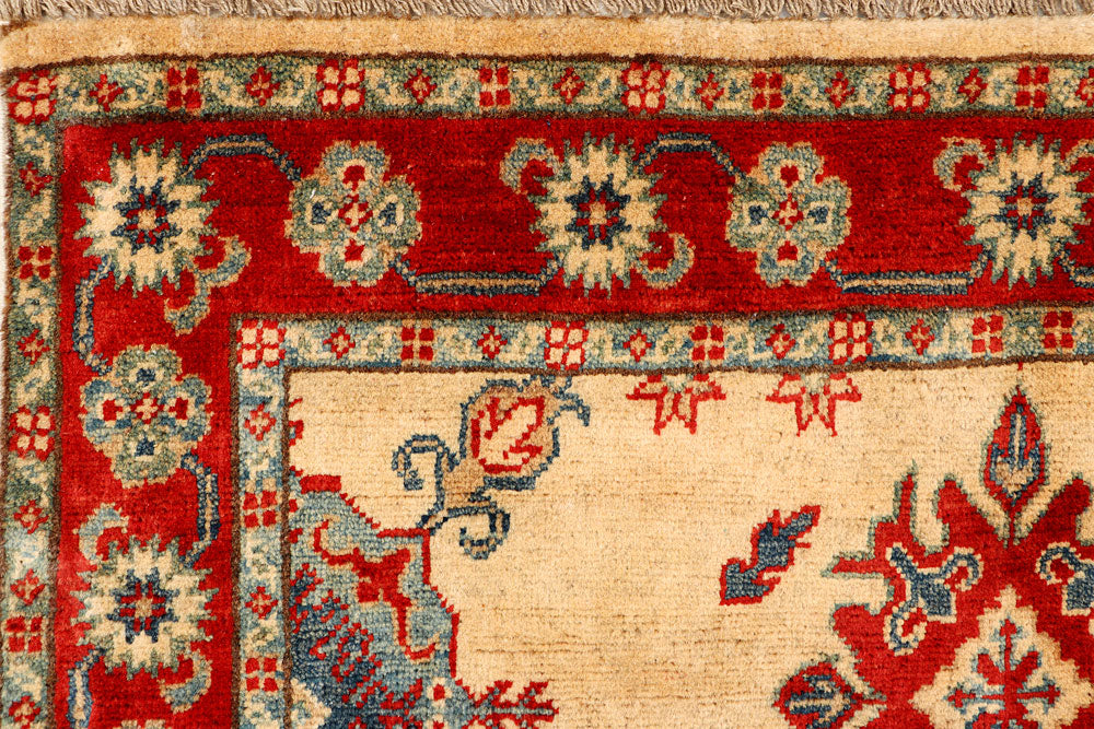 Navajo White Kazak 3' 3 x 4' 10 - No. 66529 - ALRUG Rug Store