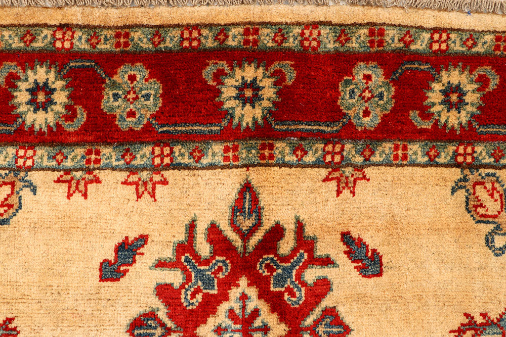 Navajo White Kazak 3' 3 x 4' 10 - No. 66529 - ALRUG Rug Store