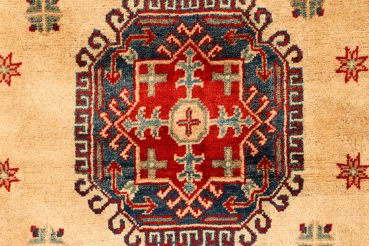 Navajo White Kazak 3' 3 x 4' 10 - No. 66529 - ALRUG Rug Store
