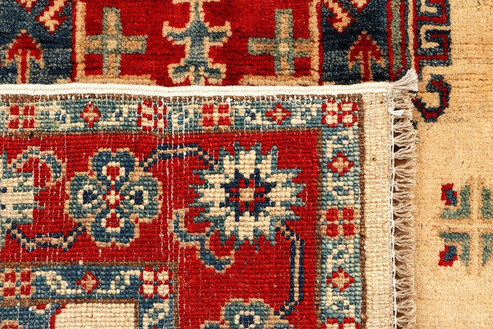 Navajo White Kazak 3' 3 x 4' 10 - No. 66529 - ALRUG Rug Store