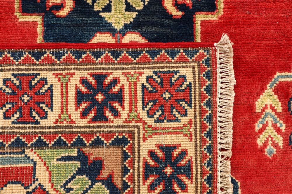 Firebrick Kazak 3' 5 x 5' - No. 66530 - ALRUG Rug Store