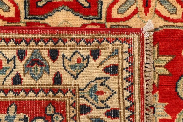 Tomato Kazak 3' 3 x 4' 9 - No. 66537 - ALRUG Rug Store