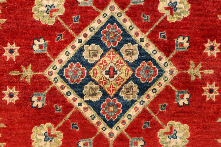 Firebrick Kazak 3' 4 x 5' 1 - No. 66538 - ALRUG Rug Store