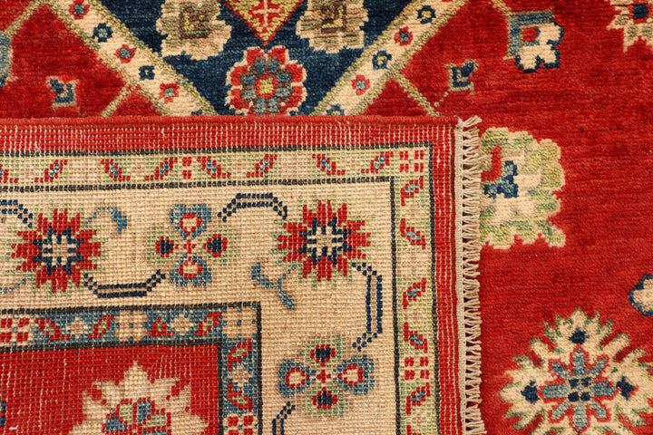 Firebrick Kazak 3' 4 x 5' 1 - No. 66538 - ALRUG Rug Store